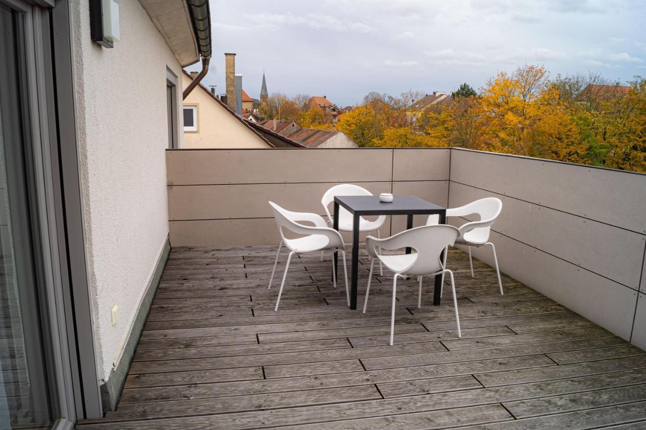 Apartmenthaus Marktstrasse Neckarsulm Exterior foto